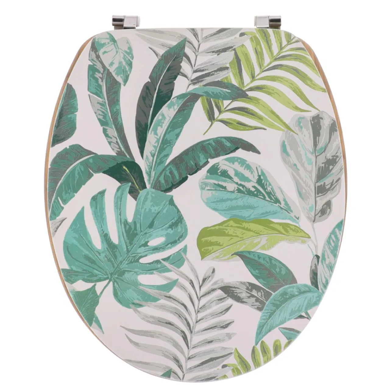 Accessoire Wc|TENDANCE Abattant WC 18 pouces MDF Jardin d'hiver Vert