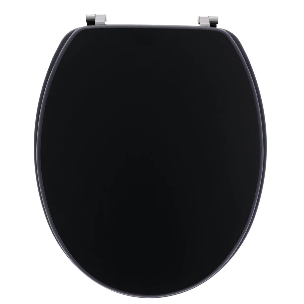 Accessoire Wc|TENDANCE Abattant WC 18 pouces MDF Primo Noir