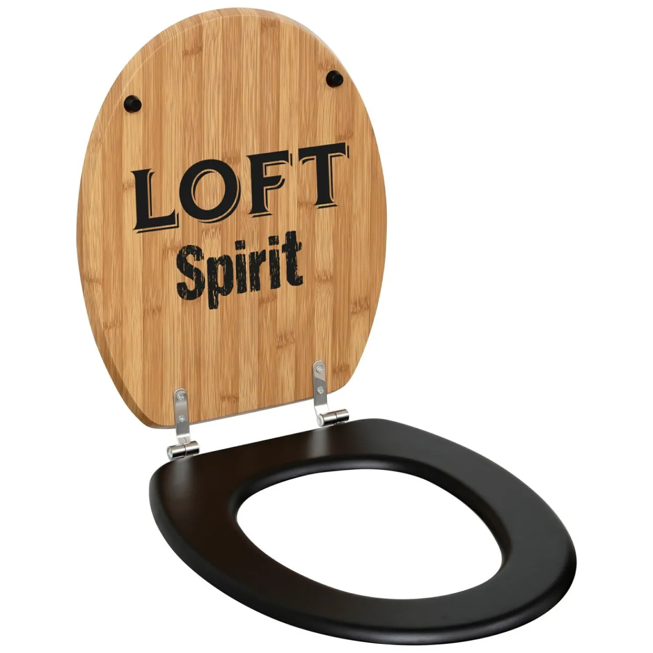 Accessoire Wc|TENDANCE Abattant WC 18 pouces Mekong Marron