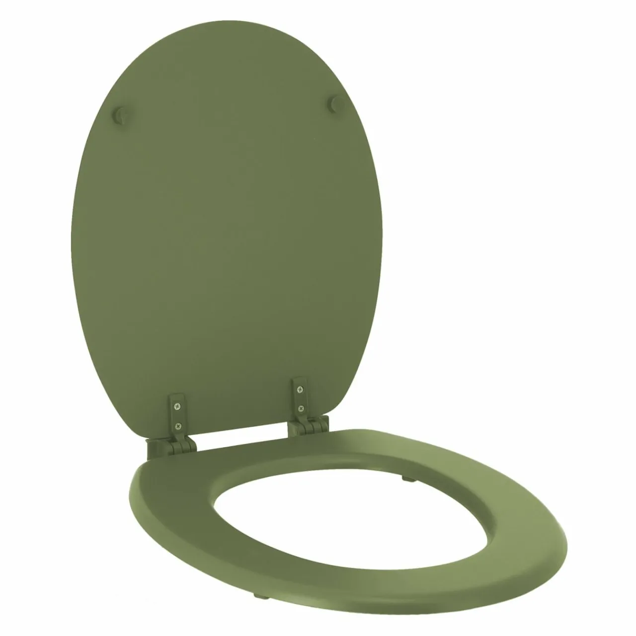 Accessoire Wc|TENDANCE Abattant WC 18 pouces Timeless uni Kaki Vert kaki