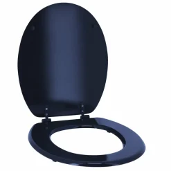 Accessoire Wc|TENDANCE Abattant WC 18 pouces Timeless uni Bleu nuit