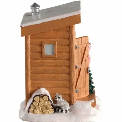 Village De Noël Lemax|LEMAX Accessoire Le Sauna