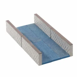 Village De Noël Lemax|LEMAX Accessoire Lot de 10 Mur du canal