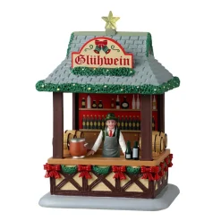 Village De Noël Lemax|LEMAX Accessoire Stand de vin Gluhwein