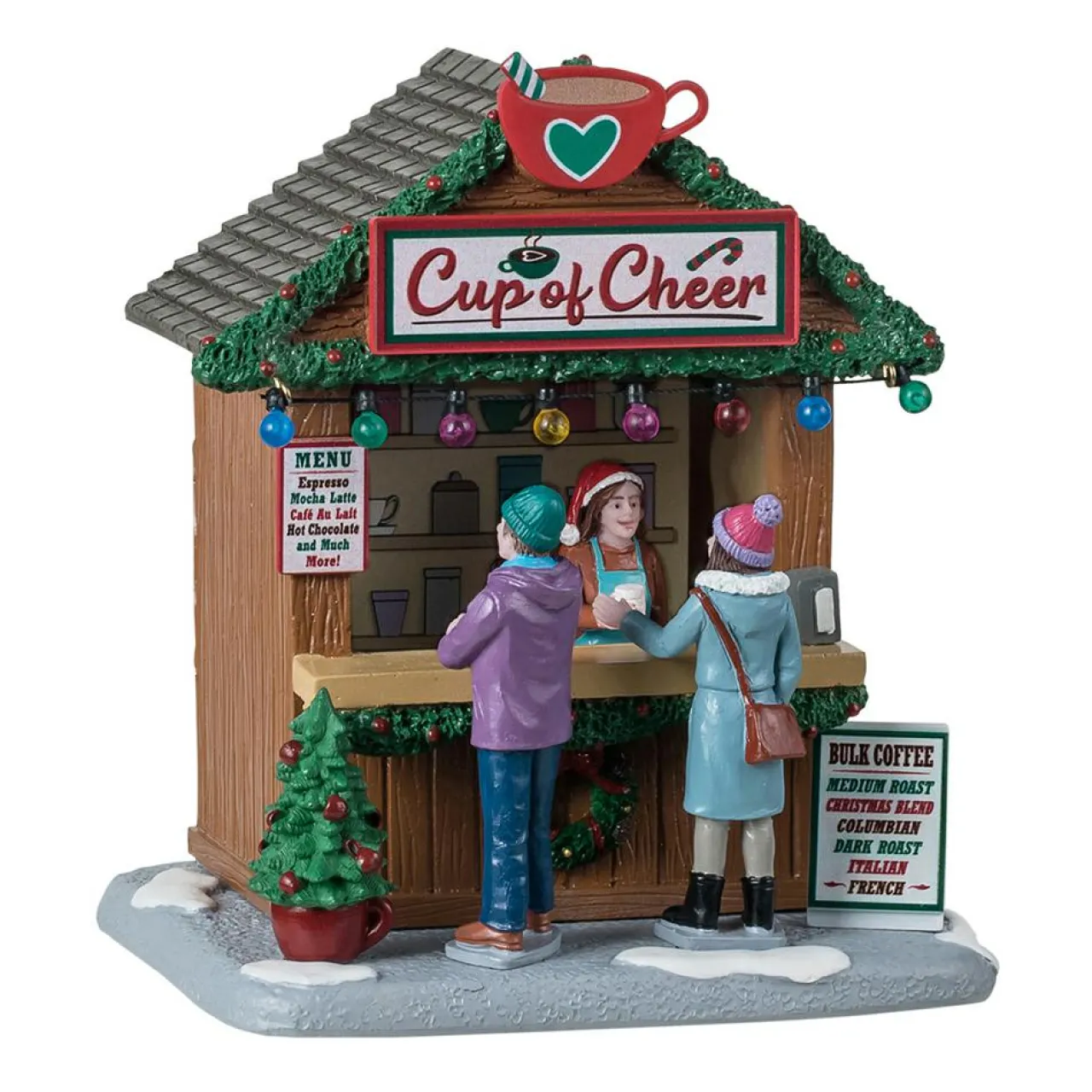 Village De Noël Lemax|LEMAX Accessoire Stand de café