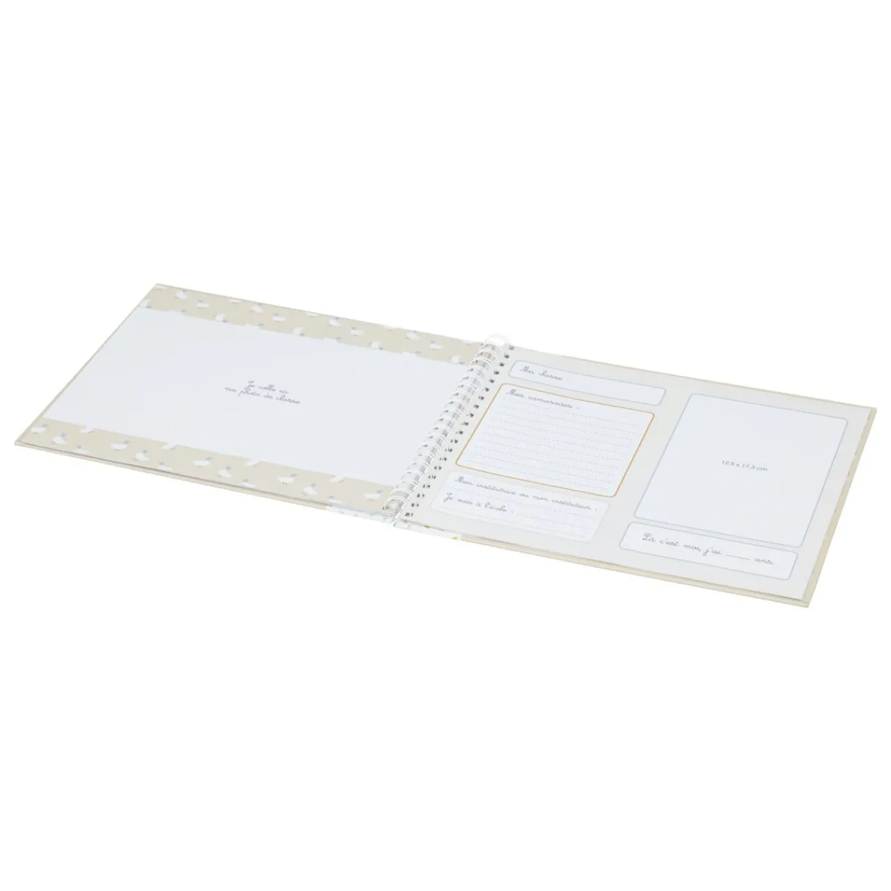 Objet Déco Enfant|ATMOSPHERA Album photos de classe 15 photos (H32,5 cm) School Multicolore