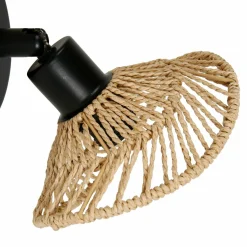 Applique|OSTARIA Applique murale papier et métal (H17 cm) Riva Naturel