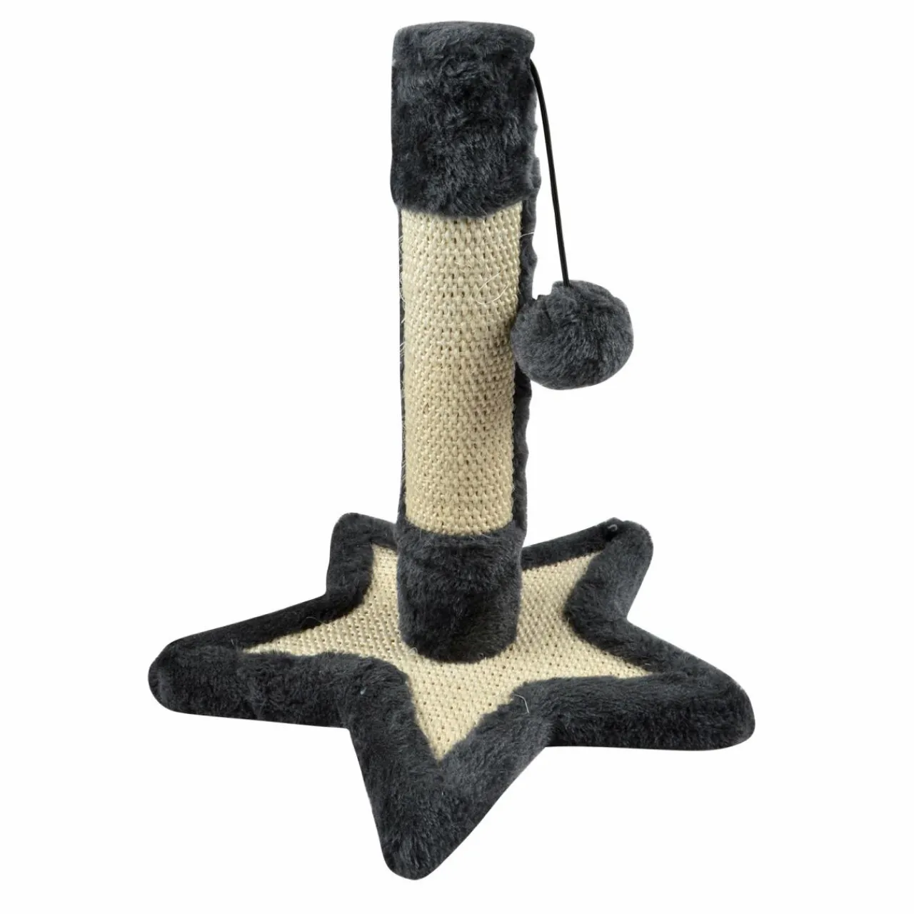 Arbre À Chat, Griffoir|LOVE STORY Arbre à chaton avec socle étoile et jouet Anthracite