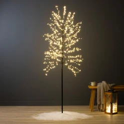 Arbre Lumineux|Arbre Lumineux|KAEMINGK Arbre lumineux 720 LED (H180 cm) Holly Platane et blanc chaud Noir