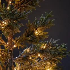 Personnage, Objet Grand Format|Arbre Lumineux|EMINZA Arbre lumineux 96 LED (H180 cm) Épicéa branches givrées Blanc chaud