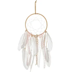 Objet Déco Enfant|Atmosphera createur d'interieur for kids Attrape-rêves mural (L60 cm) Dentelle Blanc