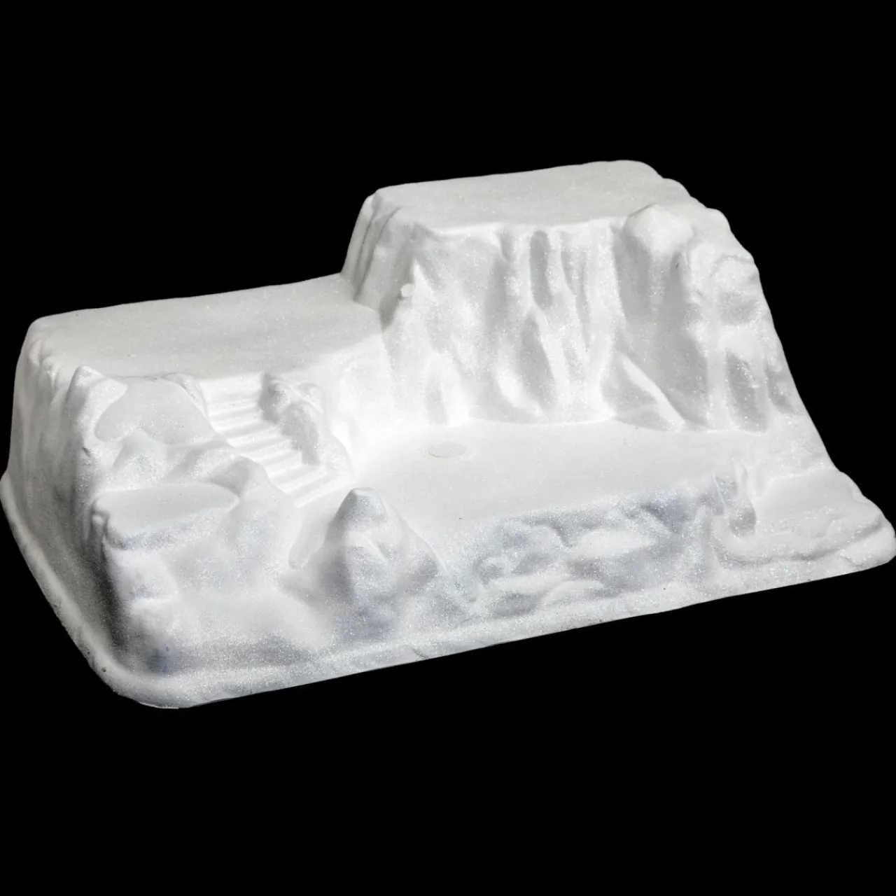 Personnage Et Accessoire Pour Village|Feeric Lights & Christmas Base de village (54 x 40 cm) Montagne escalier Blanc