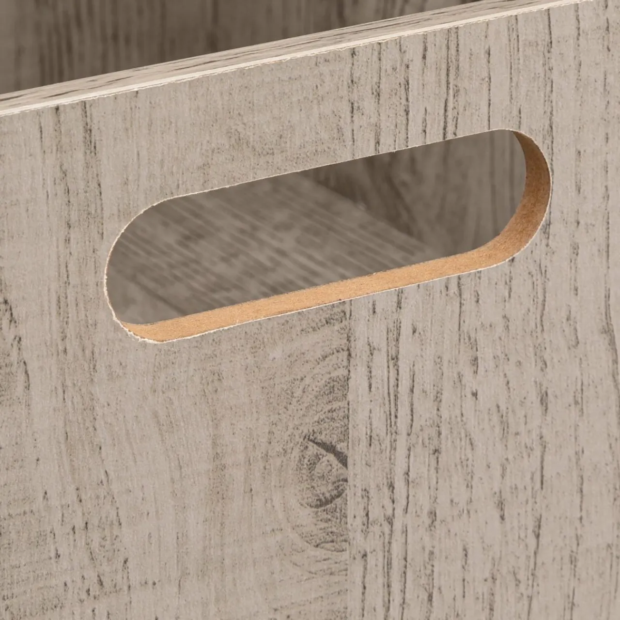 Panier Et Organisateur|5 Five Simply Smart Boite de rangement (31 x 31 x 15 cm) Mano e Gris