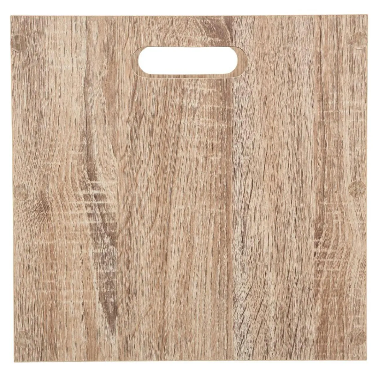 Panier Et Organisateur|ATMOSPHERA Boite de rangement (31 x 31 x 31 cm) Mano bois Naturel