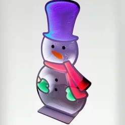Personnage, Objet Grand Format|Déco Et Objet Lumineux|KOOPMAN Bonhomme de neige lumineux Géant 735 LED (H180 cm) Infinity Multicolore