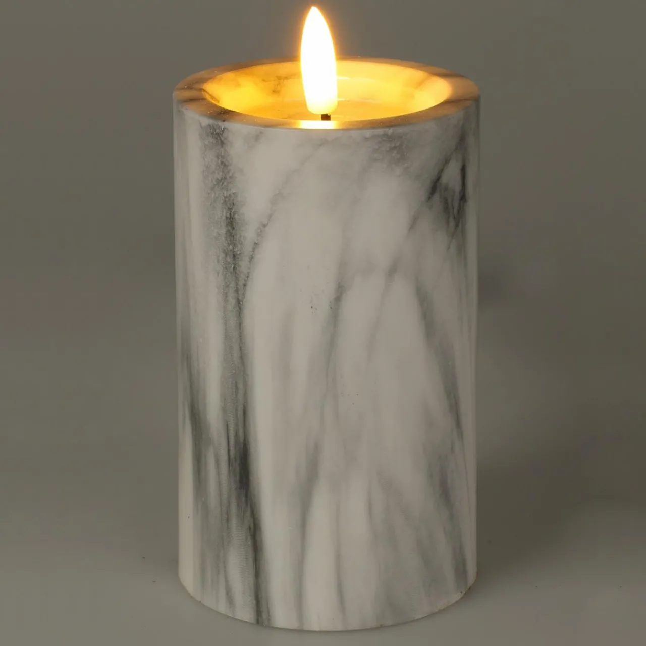 Bougie Et Photophore|KOOPMAN Bougie à piles LED (H12 cm) Emma Blanc