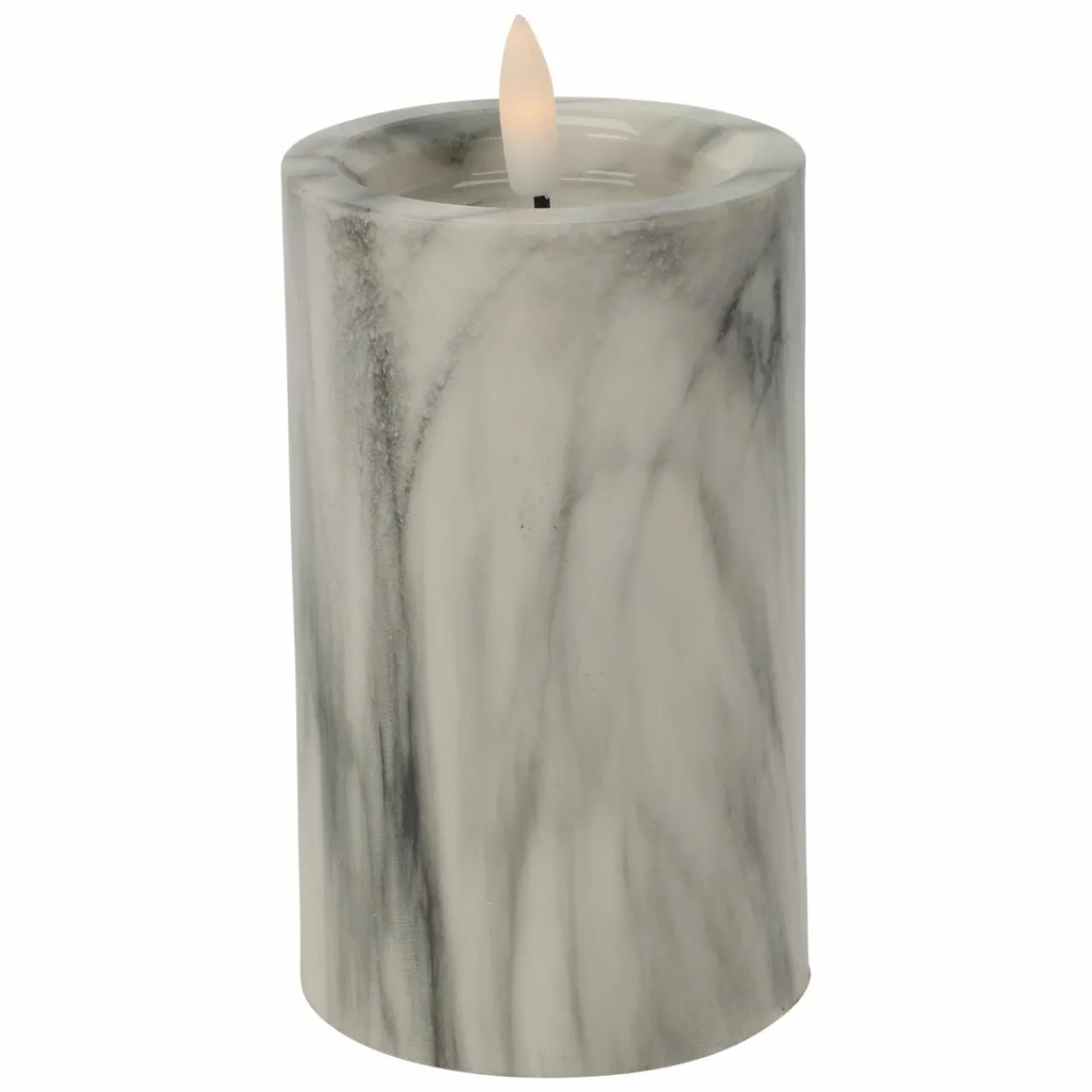 Bougie Et Photophore|KOOPMAN Bougie à piles LED (H12 cm) Emma Blanc