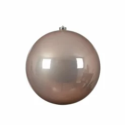 Boule Grand Format|Boule De Noël|KAEMINGK Boule de Noël (D200 mm) Alpine Rose poudré