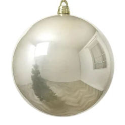 Boule Grand Format|Boule De Noël|EMINZA Boule de Noël (D400 mm) New Alpine XXL Perle