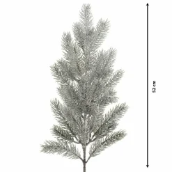 Branches Artificielles|KAEMINGK Branche de sapin (65 m) Santa Vert enneigé Sapin enneigé
