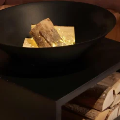 Brasero|#N/A Brasero de jardin (D75 x H58 cm) Moderna Noir