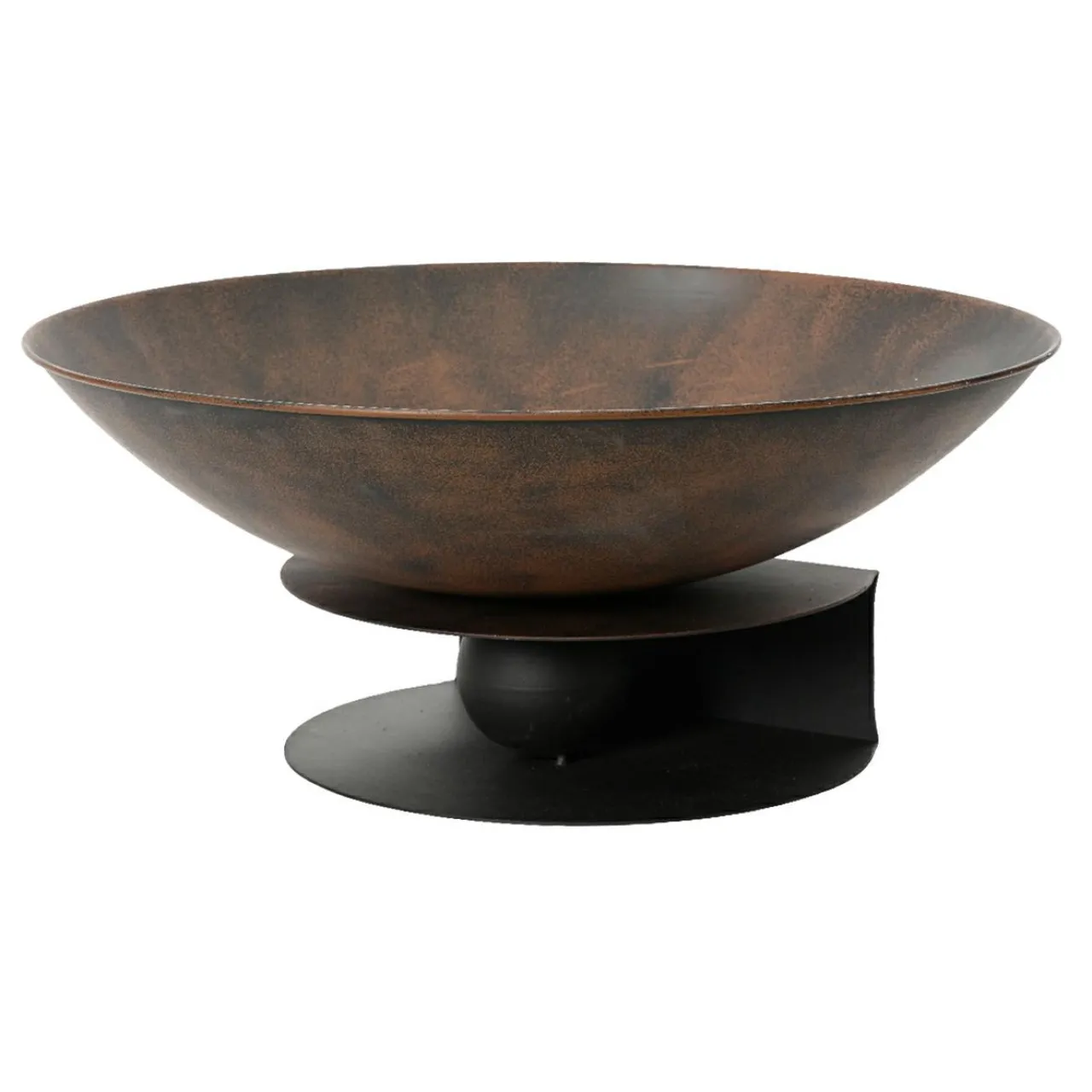 Brasero|#N/A Braséro d'extérieur (D60 x H50 cm) Flambo Brun antique Marron