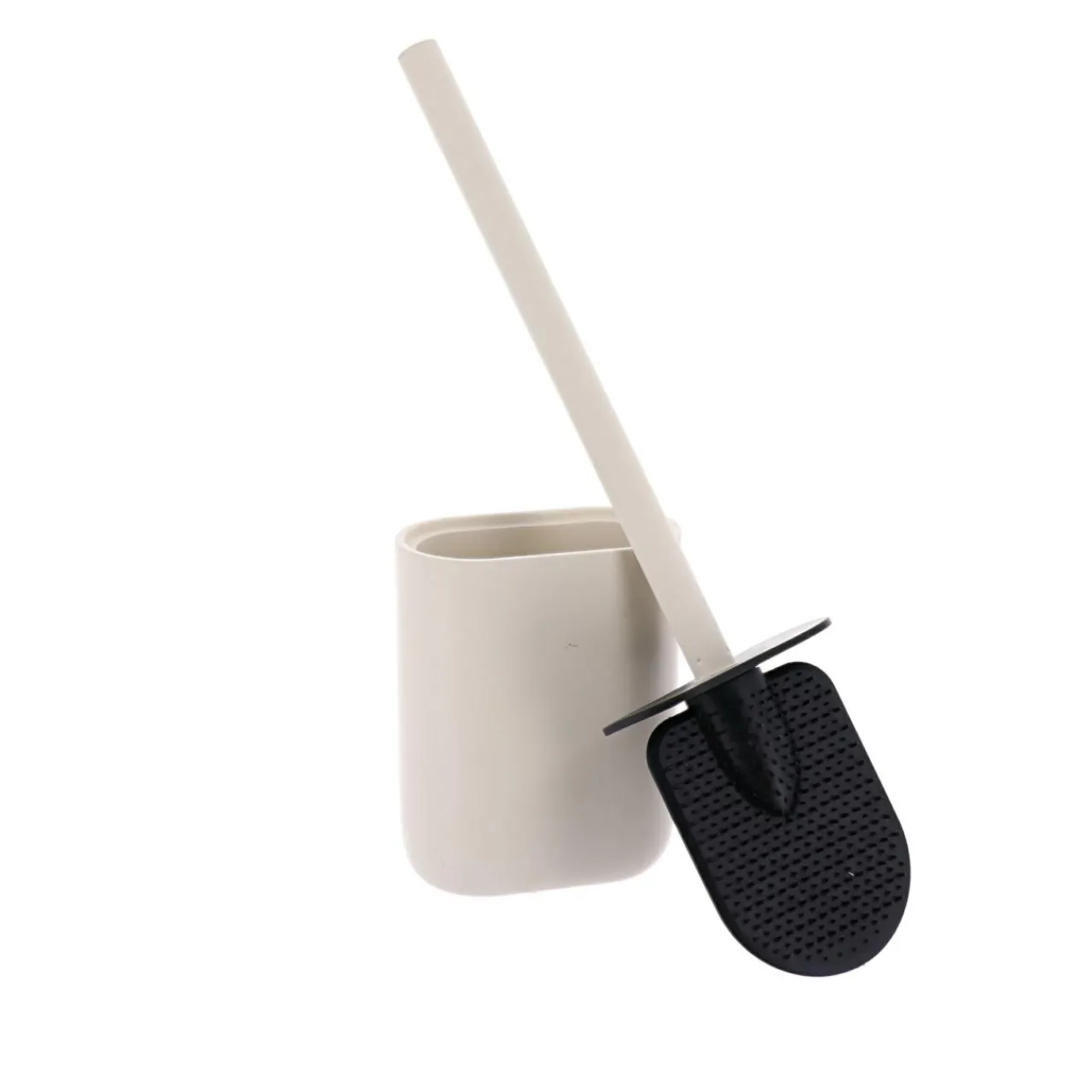 Accessoire Wc|TENDANCE Brosse WC ovale Japandi Beige