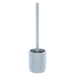 Accessoire Wc|TENDANCE Brosse WC Timeless Strié Bleu clair