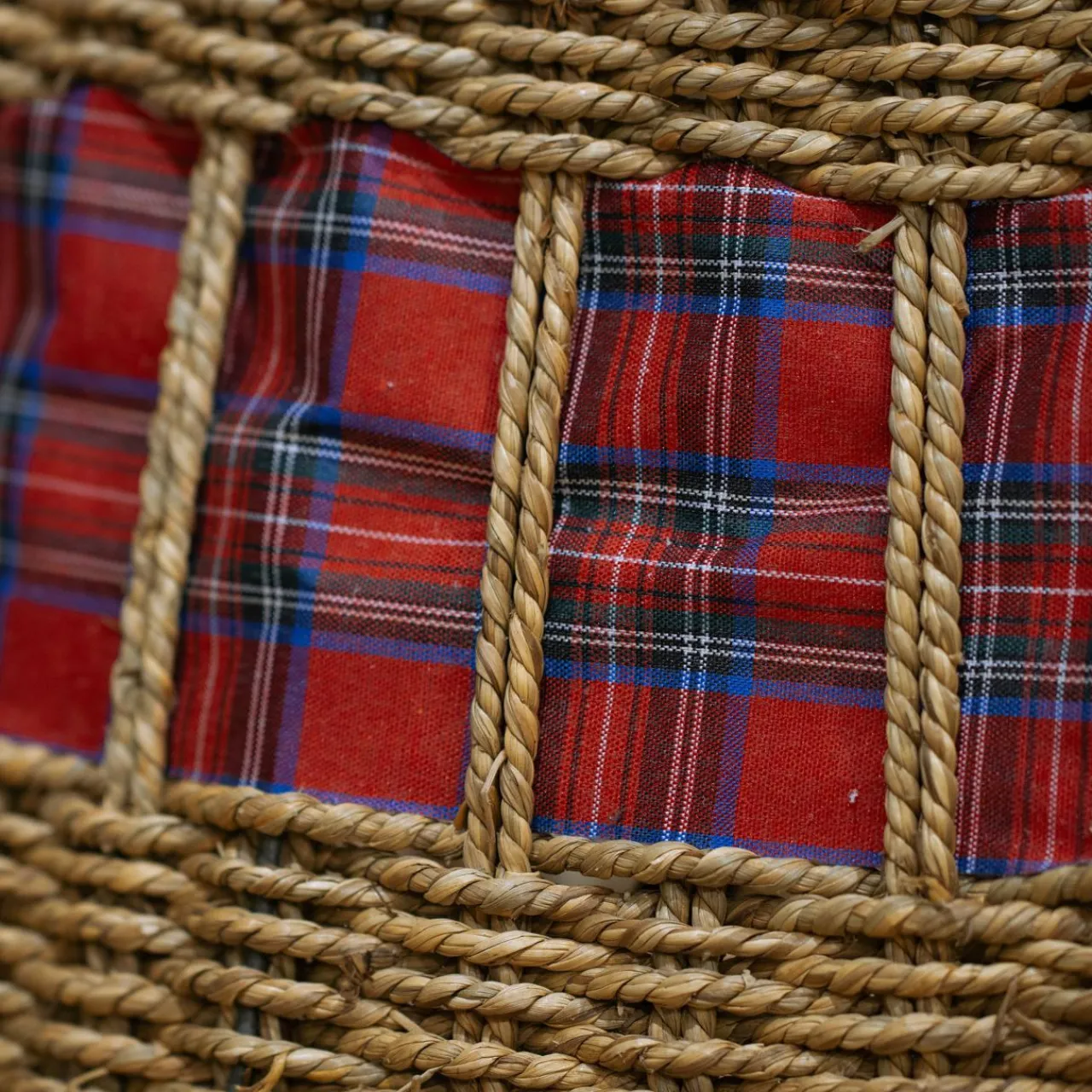 Cache Pied Sapin|KAEMINGK Cache pied de sapin (D70 cm) Tartan écossais Rouge