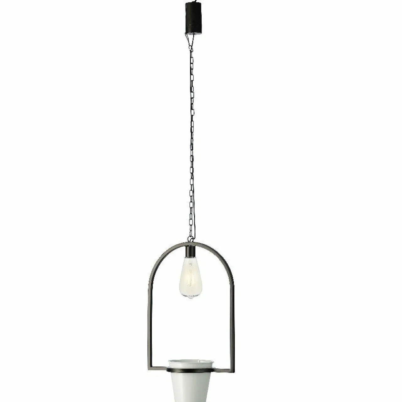 Déco Extérieur Et Cache-Pot|Déco Extérieur Et Cache-Pot|#N/A Cache-pot lumineux à suspendre (H102 cm) LED Melya - Blanc