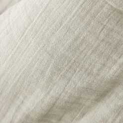 Protection De Literie|EMINZA Cache-sommier Gaze de coton (180 x 200 cm) Gaïa pampa Beige