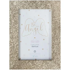 Objet Déco Enfant|Atmosphera createur d'interieur for kids Cadre photo à poser paillettes (10x15) Shine Or