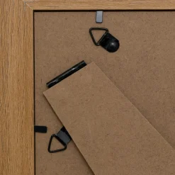 Toile, Cadre, Déco Murale|Atmosphera, cru017dateur d'intu017drieur Cadre photo mural bois (10 x 15 cm) Alix Marron