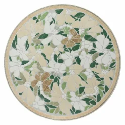 Chaise De Jardin|Salon De Balcon|#N/A Chaise bistrot pliable en mosaïque Genève Crème Beige