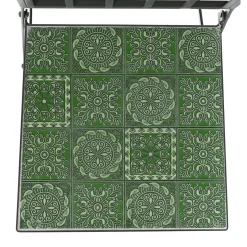 Chaise De Jardin|Salon De Balcon|EMINZA Chaise bistrot pliable en mosaïque Aveiro olive Vert