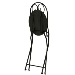 Chaise De Jardin|Salon De Balcon|EMINZA Chaise bistrot pliable en faïence Lisse Pastel Multicolore