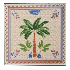 Chaise De Jardin|Salon De Balcon|EMINZA Chaise bistrot pliable en mosaïque Havana Brun Marron