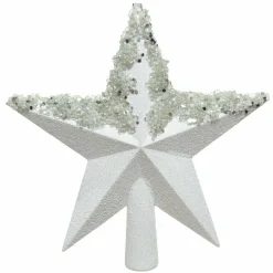 Cimier De Sapin|KAEMINGK Cimier de sapin pailleté Alpeo Blanc