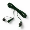 Accessoire Électrique|KAEMINGK Connecteur rallonge câble vert 5 m 2 guirlandes système LED Raccordable
