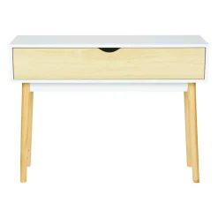 Etagère, Meuble Modulable|OSTARIA Console bois (H75 cm) Hortense he Blanc