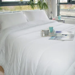 Couette, Oreiller, Traversin|EMINZA Couette (260 x 240 cm) Respirante et Légère he Blanc