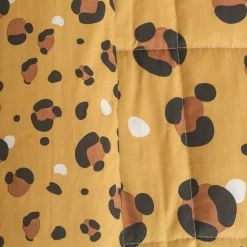 Linge De Lit Enfant|Linge De Lit Enfant|l'Effet Papillon Couette imprimée enfant coton (140 x 200 cm) Lola Caramel