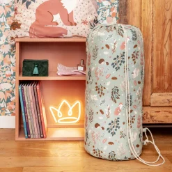 Linge De Lit Enfant|Linge De Lit Enfant|L'EFFET PAPILLON Couette imprimée enfant et sa taie d'oreiller (140 x 200 cm) Tamia Multicolore