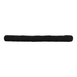 Coussin Bas, Bloc Porte|LUANCE Coussin bas de porte simple bouclette (80 cm) Lucien Noir