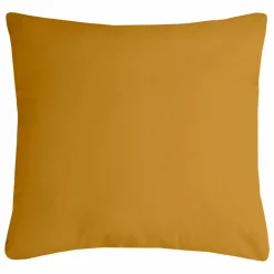 Coussin Et Housse|LOVELY CASA Coussin carré (40 x 40 cm) Nelson Jaune curry Jaune moutarde
