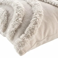 Coussin Et Housse|DOUCEUR D'INTERIEUR Coussin carré (40 x 40 cm) Zita Beige