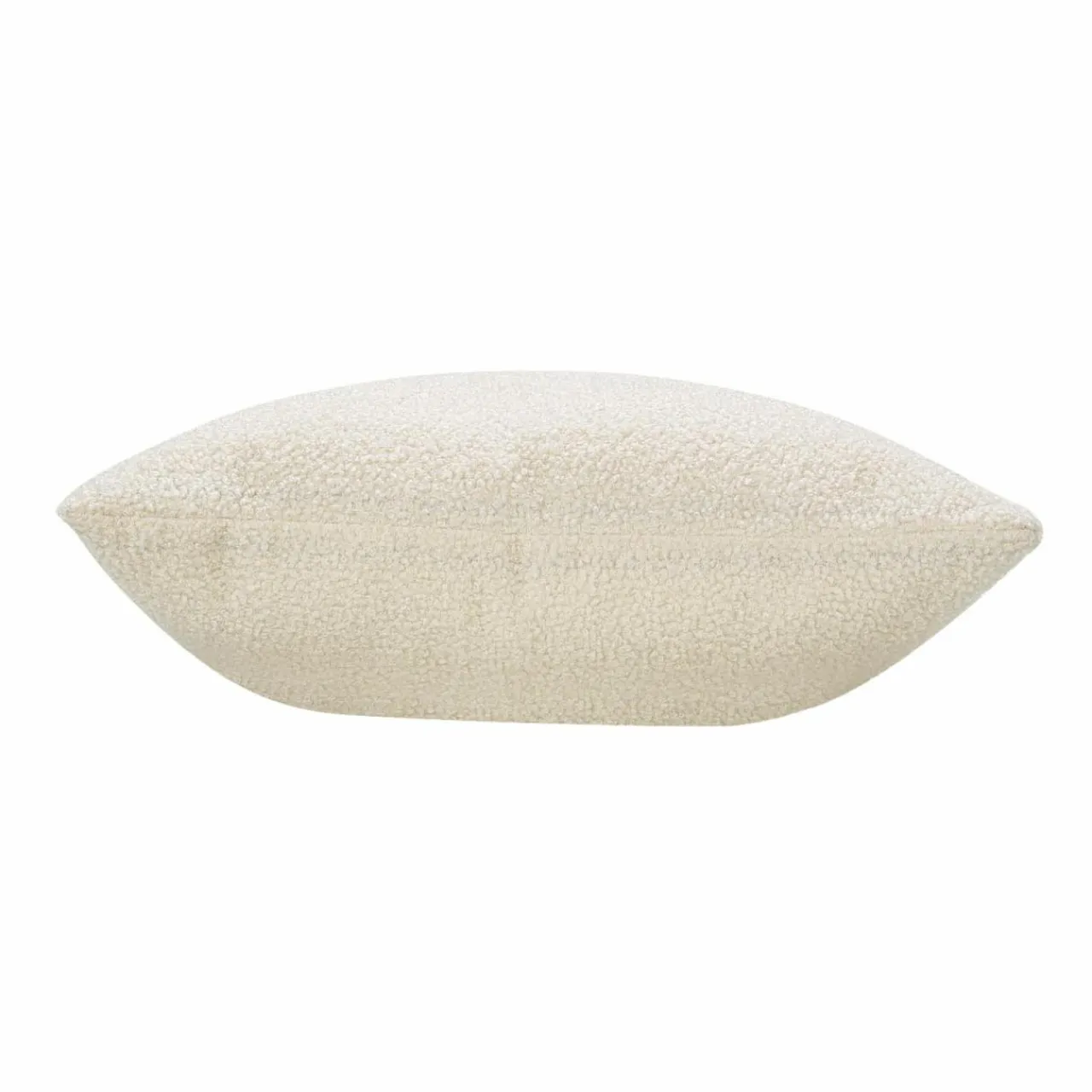 Coussin Et Housse|douceur d'intu017drieur Coussin carré bouclette (45 cm) Wooly Ecru Beige
