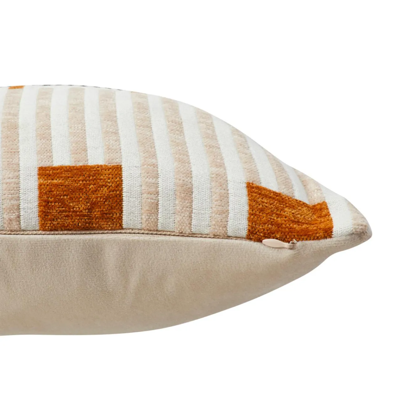Coussin Et Housse|Atmosphera, cru017dateur d'intu017drieur Coussin carré brodé (40 x 40 cm) Jangwa Beige