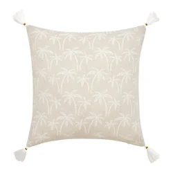 Coussin Et Housse|douceur d'intu017drieur Coussin carré coton (45 x 45 cm) Saharis Beige