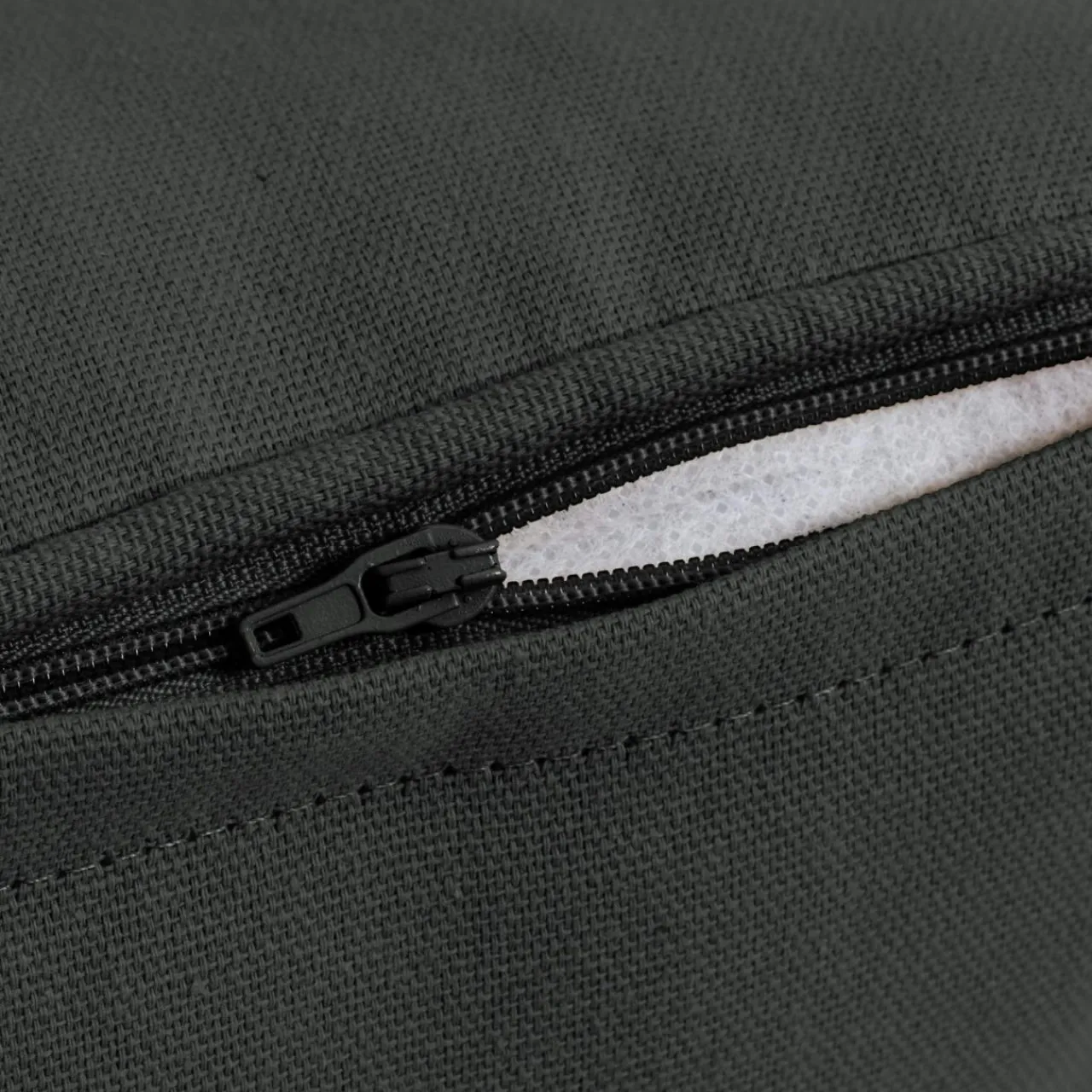 Coussin Et Housse|EMINZA Coussin carré coton (60 x 60 cm) Pixel Gris Anthracite